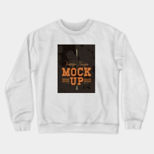 mock up Crewneck Sweatshirt